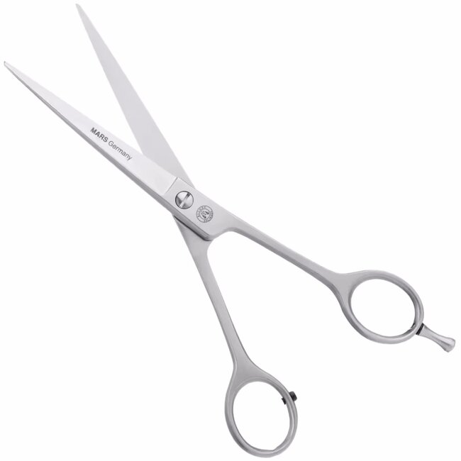 Mars Coat-King Gebogen trimschaar voor huisdieren – roestvrij staal – 18 cm – ergonomisch ontwerp