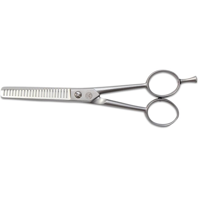 Mars Coat-King Dubbelzijdige effileerschaar – 23 tanden – roestvrij staal – 17 cm – ambidextrisch