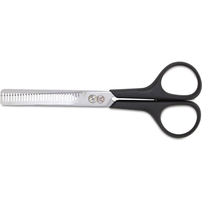 Mars Coat-King Effileerschaar – Dubbelzijdig – 30 Tanden – Roestvrij Staal – 15 cm – Ergonomisch