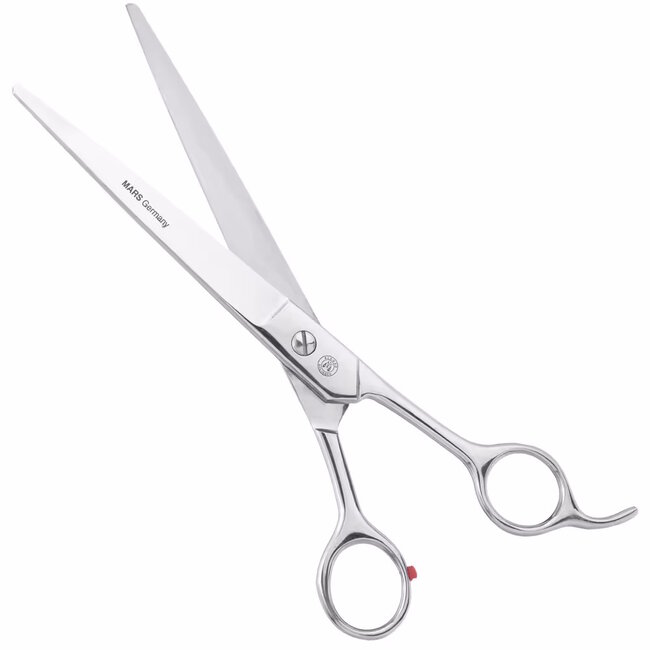 Mars Coat-King Rechte trimscharen – gepolijste snijkanten – 22 cm – voor honden en katten