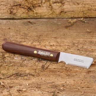 Mars Coat-King Linkshandige trimmer – Bubinga hout – Roestvrij staal – Ruwharige vacht