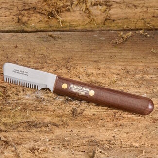Mars Coat-King Klassieke trimmer – roestvrij staal – houten handgreep – dikke en middellange vacht Mars Coat-King Klassieke trimmer – roestvrij staal – houten handgreep – dikke en middellange vacht