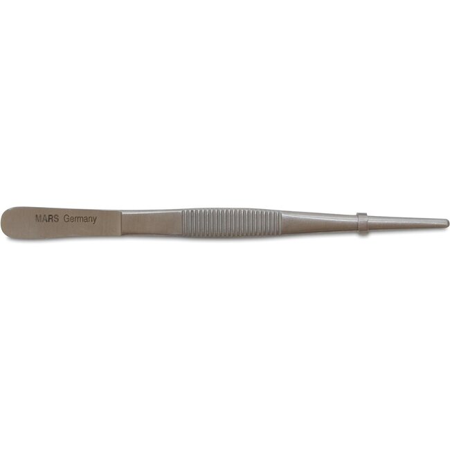 Mars Coat-King Anatomische dierenpincet – roestvrij staal – ergonomisch – 13 cm – zilver