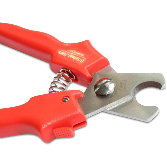 Mars Coat-King Professionele Dierennagelknipper – Geschikt voor Hond, Kat & Konijn – RVS – Oranje