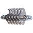 Mars Coat-King Vervangende Bladenset – 6 Haken – 5 mm Afstand – Roestvrij Staal – Voor Ruwharige Honden