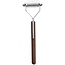 Mars Coat-King Trimmer met houten handvat – 12 stompe bladen – Verwijdert los en dood haar – Geschikt voor honden