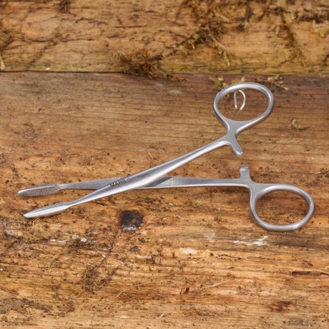 Mars Coat-King Professionele klemmen – oorhaarverwijdering – zelfhoudend – 11,5 cm – roestvrij staal