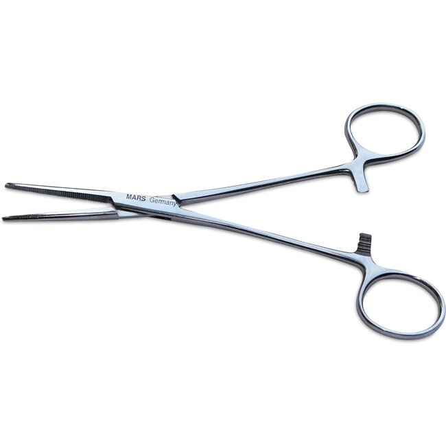 Mars Coat-King Oorhaarpincet – Roestvrij Staal – Ergonomisch – 13 cm – Voor Honden en Katten