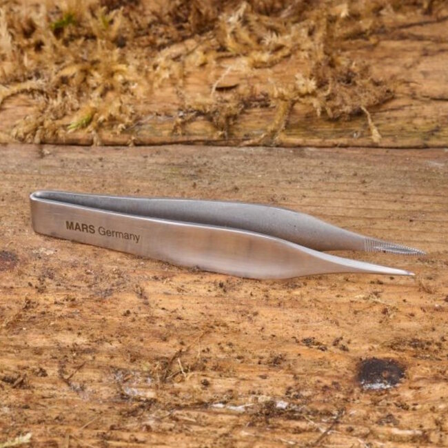 Mars Coat-King Compacte dierenpincet – roestvrij staal – 9 cm – precisie en duurzaamheid