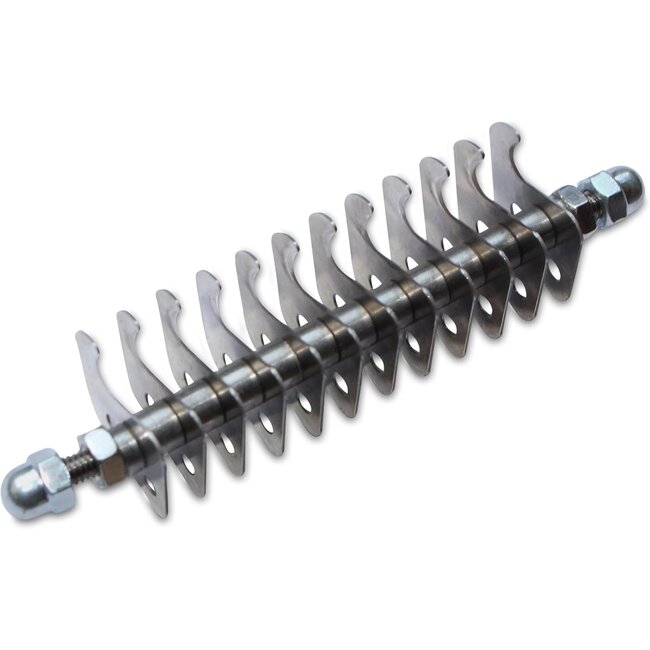 Mars Coat-King Vervangende bladenset – 12 roestvrijstalen haken – 5 mm afstand – voor hondenverzorging