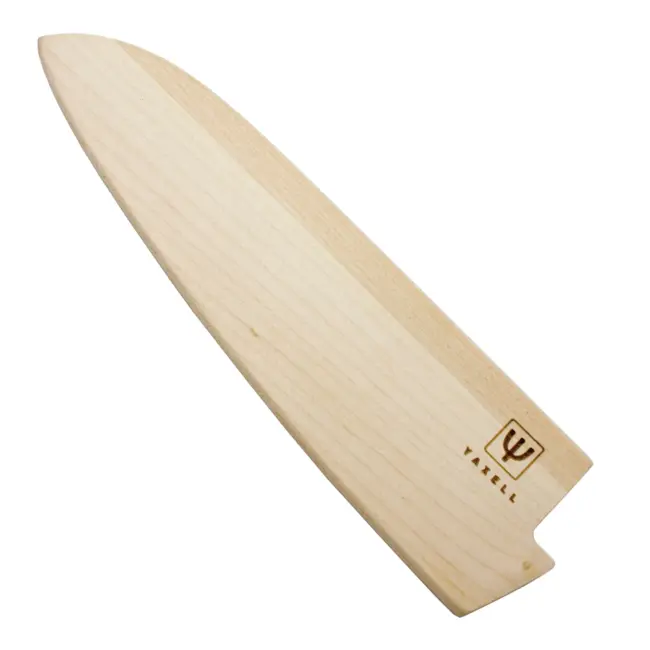 Yaxell Katana Mesbeschermer voor Koksmes 20 cm – Esdoornhout – Magnetische Schede