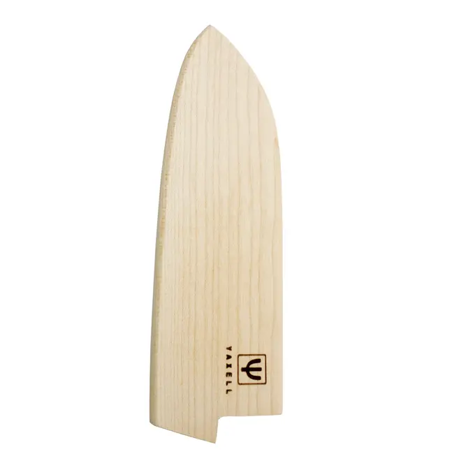 Yaxell Katana Mesbeschermer voor Santoku Mes 16,5 cm – Esdoornhout – Magnetische Schede
