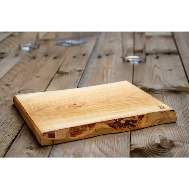Robert Herder Windmühlenmesser Vrijvorm Snijplank – Appelhout – 27x20 cm – Uniek en Natuurlijk