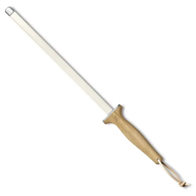 Robert Herder Aanzetstaal Keramisch – Korrel 600 – Lengte 31 cm – Corundin – Heft Eikenhout