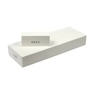 Robert Herder Keramische Wetsteen Pro Syoki – Wit – Korrel 3000 – 180x60x25 mm – Inclusief Mini Opruwsteen