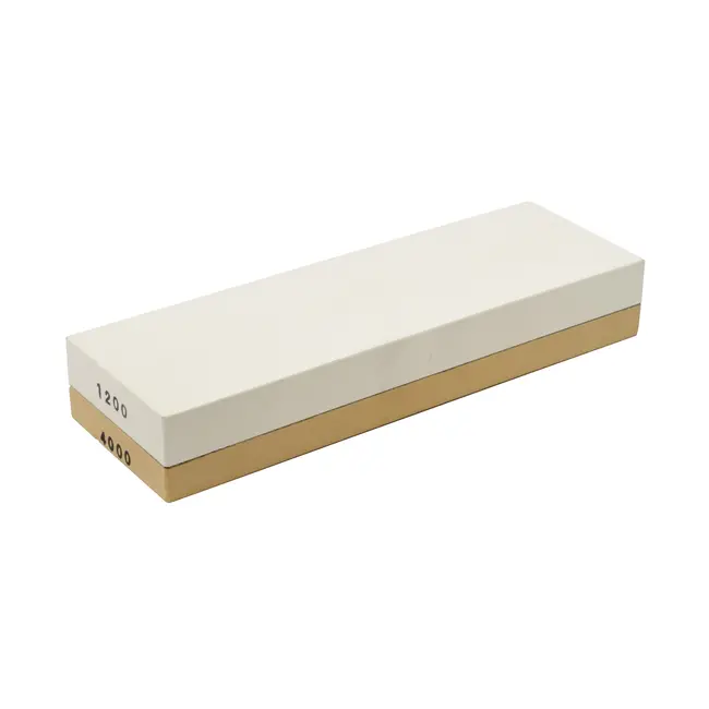 Robert Herder Combinatie Wetsteen – Keramisch – Korrel 1200 Wit – Korrel 4000 Geel – 180x55x25 mm