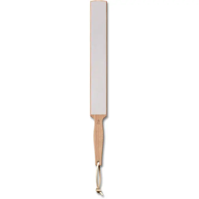 Robert Herder Aanzetriem – Strop Leder op Kersenhouten Houder – Lengte 44 cm