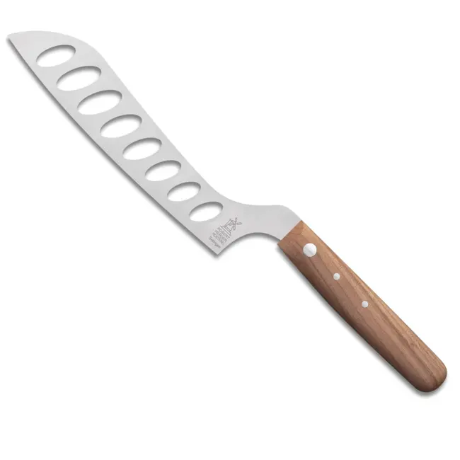 Robert Herder Kaasmes – Langloch – RVS – Lemmet 156 mm – Heft Kersenhout