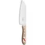 Robert Herder Santoku Koksmes – Carbonstaal – Lemmet 16,5 cm – Heft Beukenhout