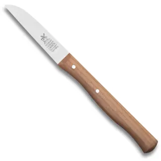Robert Herder Molenmes – Schilmesje – Carbonstaal – Recht – Lemmet 65 mm – Heft Kersenhout