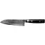 Yaxell Zen Santoku Koksmes 16,5 cm – 37 Lagen Damaststaal – Canvas-Micarta Heft