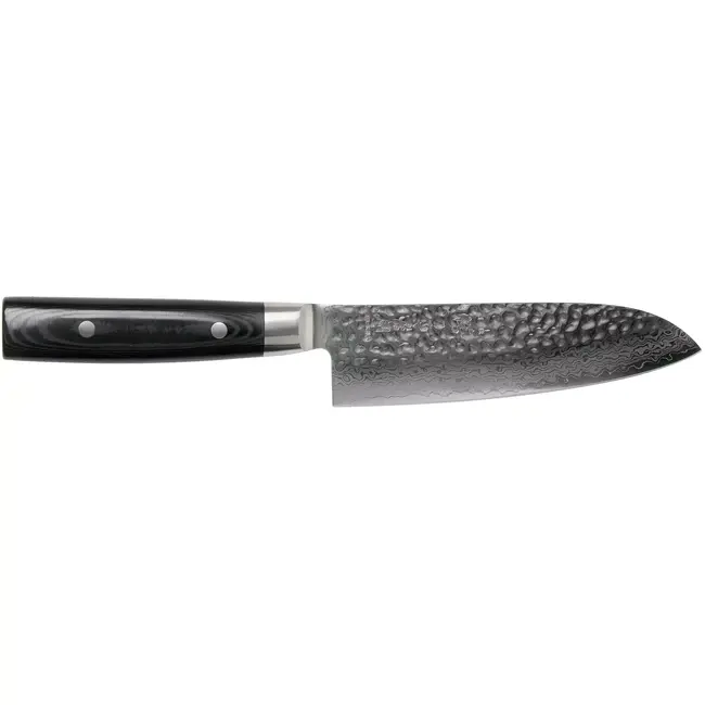 Yaxell Zen Santoku Koksmes 16,5 cm – 37 Lagen Damaststaal – Canvas-Micarta Heft