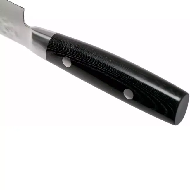 Yaxell Zen Universeelmes 12 cm – 37 Lagen Damaststaal – Canvas-Micarta Heft