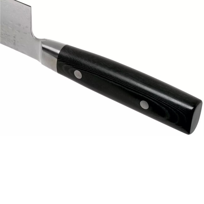 Yaxell Zen Santoku Koksmes 16,5 cm – 37 Lagen Damaststaal – Canvas-Micarta Heft