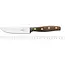 Robert Herder K-Steakmes – Breed – RVS – Glad – Lemmet 13 cm – Heft Walnotenhout