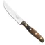 Robert Herder K-Steakmes – Breed – RVS – Glad – Lemmet 13 cm – Heft Walnotenhout