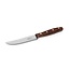 Robert Herder K-Steakmes – Breed – RVS – Fijne Kartel – Lemmet 13 cm – Heft Walnotenhout