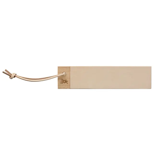 Robert Herder IBEX Pocket Strop Paddle – Leer – Fijn 10 micron en Ruw 20 micron – 185x45x10 mm