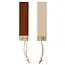 Robert Herder IBEX Pocket Strop Paddle – Leer – Fijn 10 micron en Ruw 20 micron – 185x45x10 mm