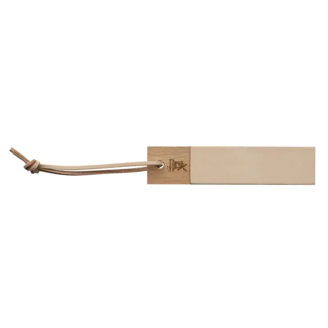 Robert Herder IBEX Pocket Strop Paddle – Leer – Fijn 10 micron en Ruw 20 micron – 135x30x9 mm