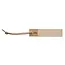 Robert Herder IBEX Pocket Strop Paddle – Leer – Fijn 10 micron en Ruw 20 micron – 135x30x9 mm