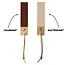 Robert Herder IBEX Pocket Strop Paddle – Leer – Fijn 10 micron en Ruw 20 micron – 135x30x9 mm