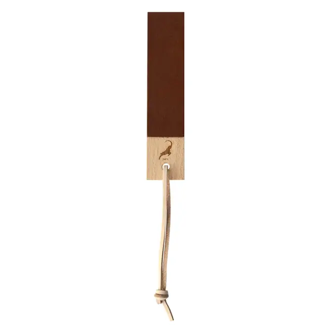 Robert Herder IBEX Pocket Strop Paddle – Keramiek en Leer – Korrel 1000 – Fijn 10 micron – 135x30x18 mm