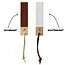 Robert Herder IBEX Pocket Strop Paddle – Keramiek en Leer – Korrel 1000 – Fijn 10 micron – 135x30x18 mm
