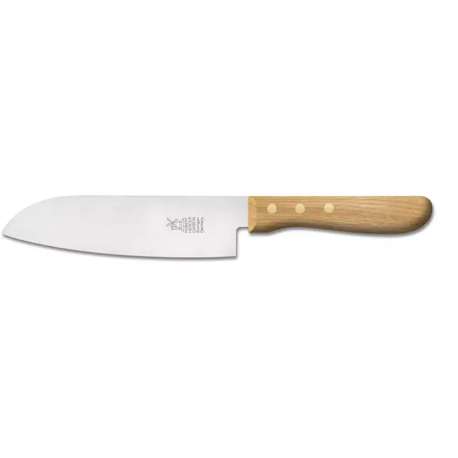 Robert Herder Santoku Koksmes – RVS – Lemmet 21 cm – Heft Eikenhout