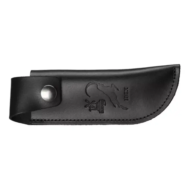 Robert Herder Lederen Schede met Riembevestinging tbv IBEX 100 mm – Zwart