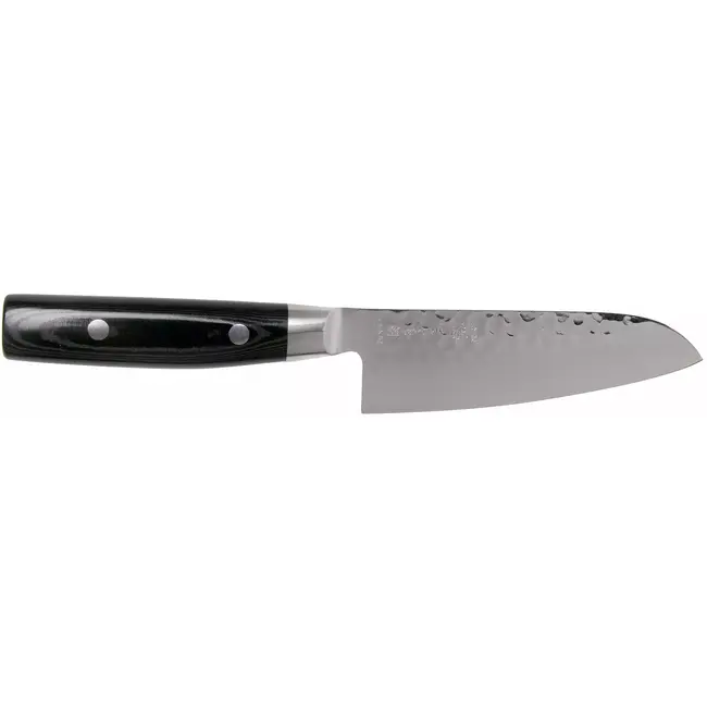 Yaxell Zen Santoku Koksmes 12,5 cm – 37 Lagen Damaststaal – Canvas-Micarta Heft