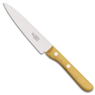 Robert Herder Universeelmes – Petty Omnivore – RVS – Middenspits – Lemmet 13 cm – Heft Robinia Hout
