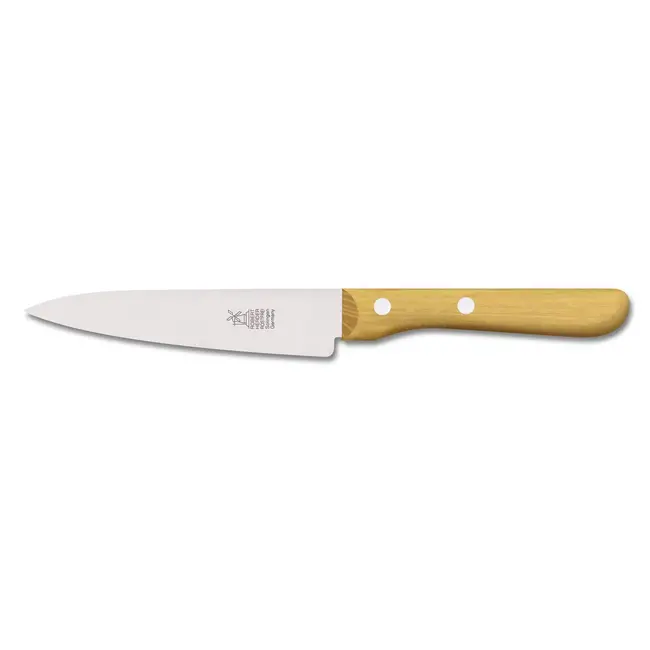 Robert Herder Universeelmes – Petty Omnivore – RVS – Middenspits – Lemmet 13 cm – Heft Robinia Hout