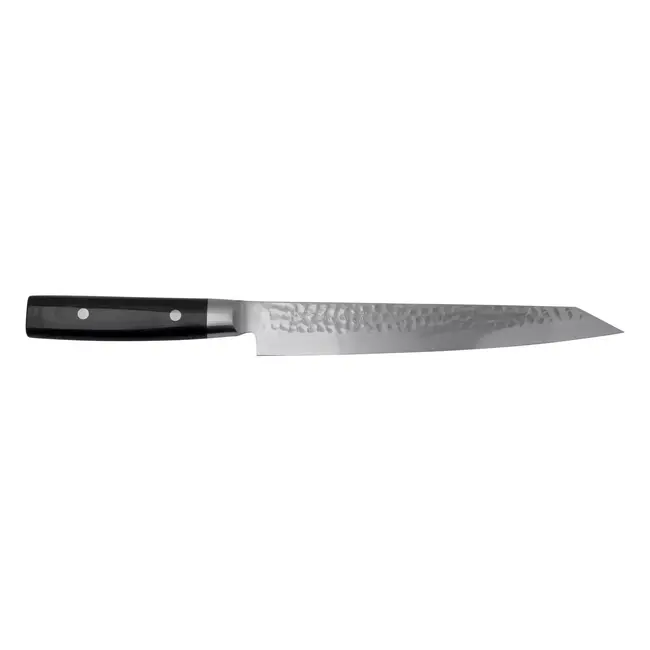 Yaxell Zen Fileermes / Sushimes 23 cm – 37 Lagen Damaststaal – Canvas-Micarta Heft