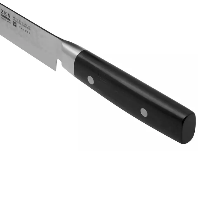 Yaxell Zen Fileermes / Sushimes 23 cm – 37 Lagen Damaststaal – Canvas-Micarta Heft