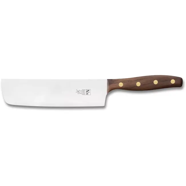 Robert Herder KN Nakiri – Groentemes – 60HRC RVS – Lemmet 18 cm – Heft Walnotenhout