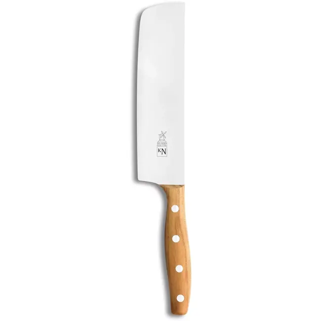 Robert Herder KN Nakiri – Groentemes – 60HRC RVS – Lemmet 18 cm – Heft Abrikooshout