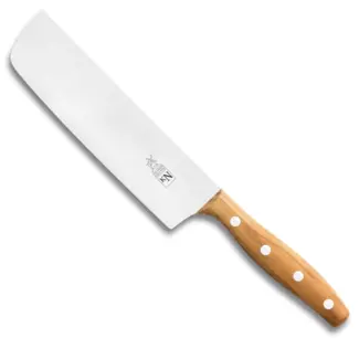 Robert Herder KN Nakiri – Groentemes – 60HRC RVS – Lemmet 18 cm – Heft Abrikooshout