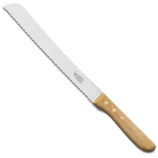 Robert Herder Broodmes – RVS – met Golf – Lemmet 22 cm – Heft Eikenhout Robert Herder Broodmes – RVS – met Golf – Lemmet 22 cm – Heft Eikenhout