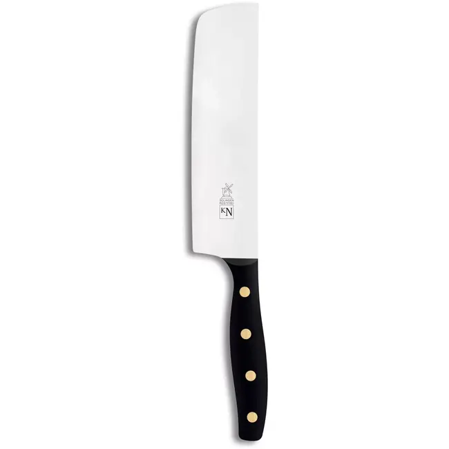Robert Herder KN Nakiri – Groentemes – 60HRC RVS – Lemmet 18 cm – Heft POM Zwart